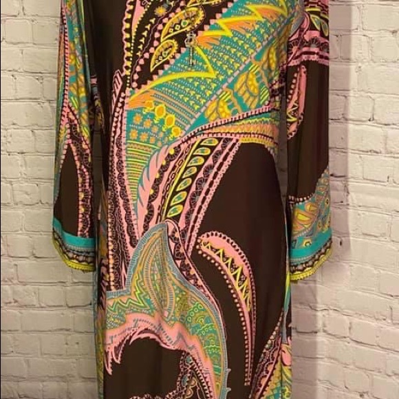 Ladies BEIGE by ECI Dress - Picture 2 of 3